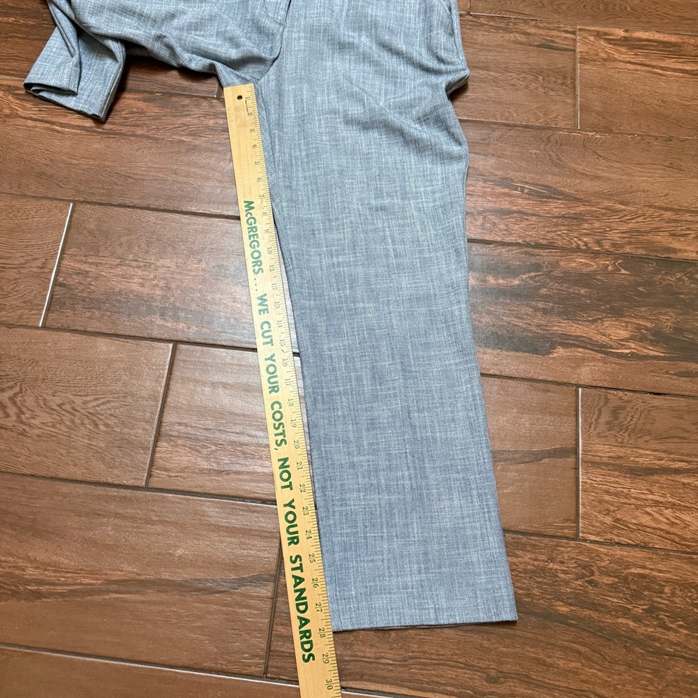 Investment Women’s Pants 10P Inseam 28 Gray Secret Support Straight Leg - Picture 6 of 7